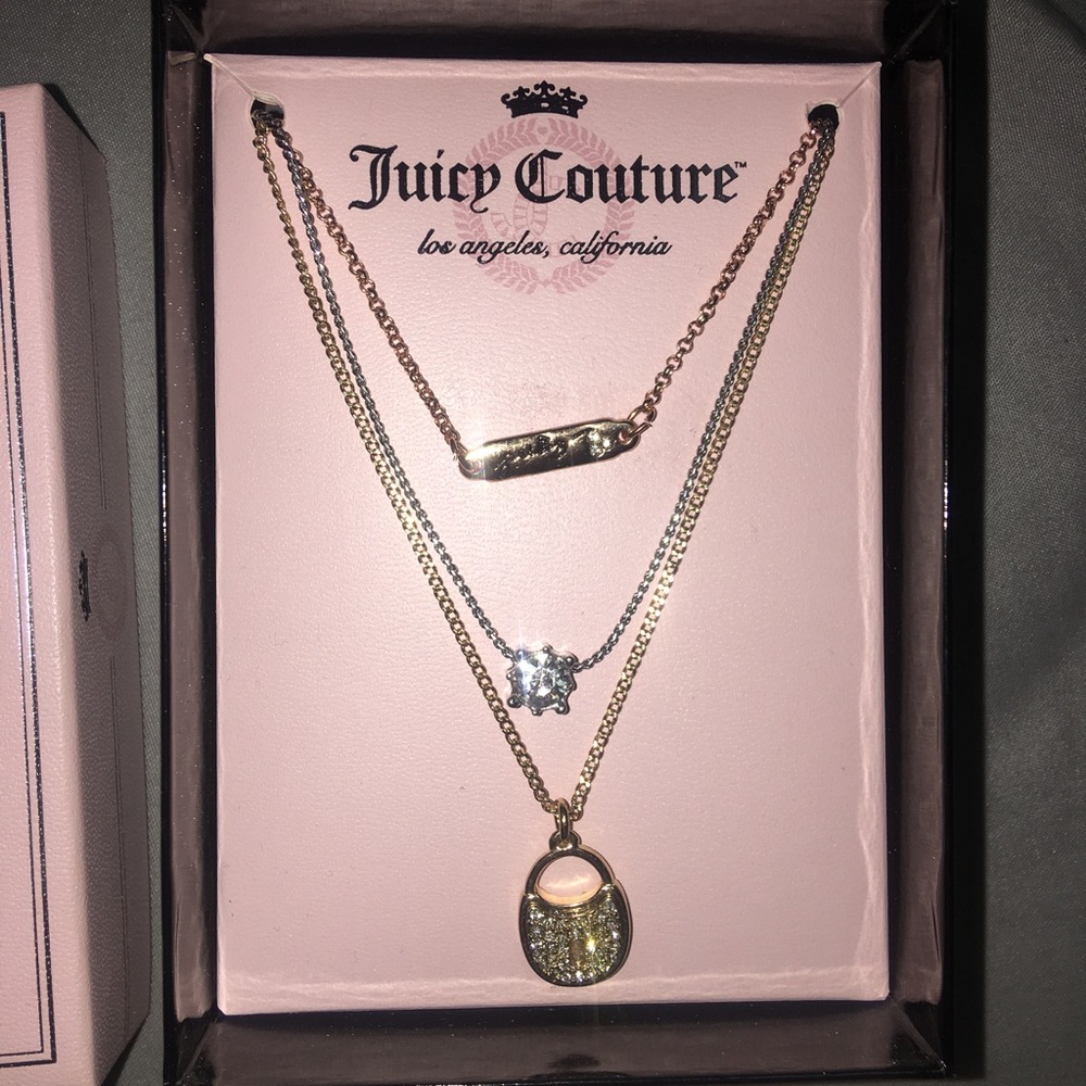 Juicy Couture 3-piece necklace set